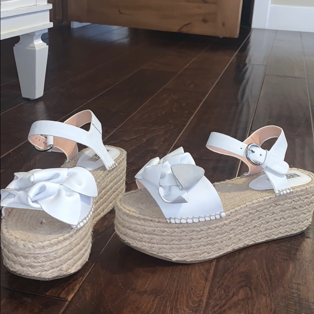White platforms